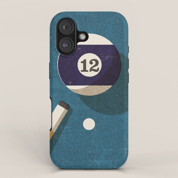 BILLIARDS / Ball 12 iPhone Case Gallery Image 1