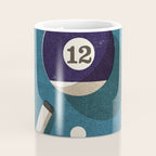 BILLIARDS / Ball 12 Coffee Mug Gallery Image 4