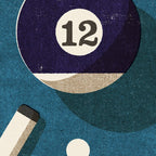 BILLIARDS / Ball 12 Coffee Mug Gallery Image 2