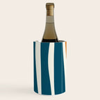 Mid Century Modern Abstract Kwaito Pattern in Moroccan Teal Orange Olive Cream Wine Chiller Gallery Image 2