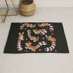 Ringtail - dark Rug Gallery Image 1