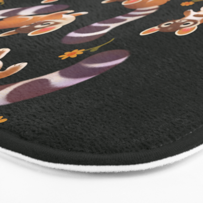 Ringtail - dark Bath Mat Gallery Image 3