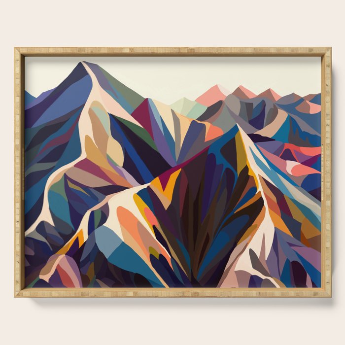 Mountains original Serving Tray Gallery Image 1