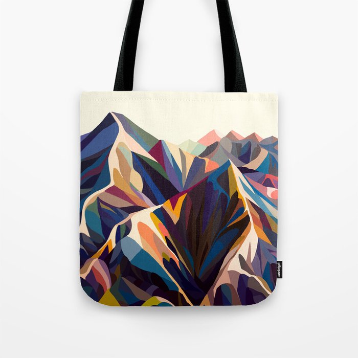 Mountains original Tote Bag Gallery Image 1