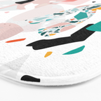 Mixed Mess I. / Collage, Terrazzo, Colorful Bath Mat Gallery Image 3