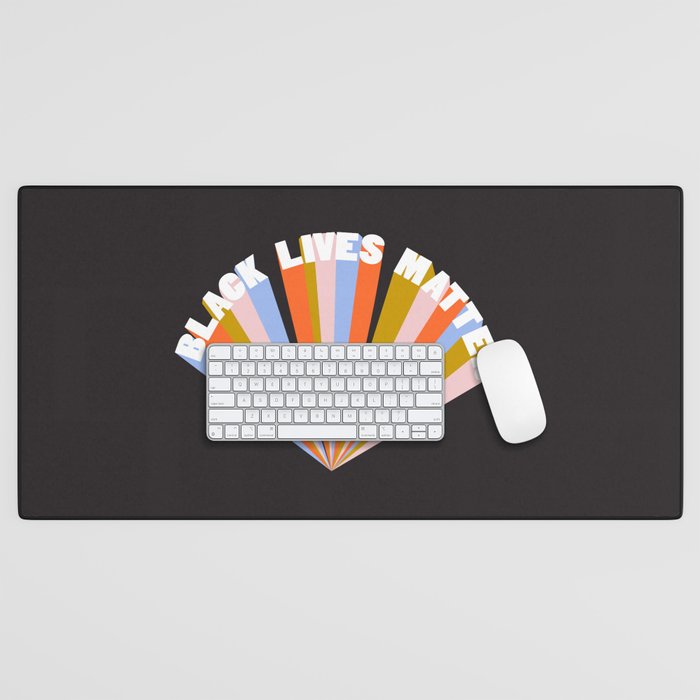 Black Lives Matter Desk Mat Gallery Image 1