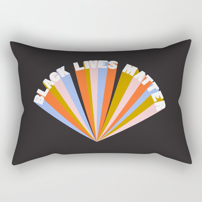 Black Lives Matter Rectangular Pillow Gallery Image 2