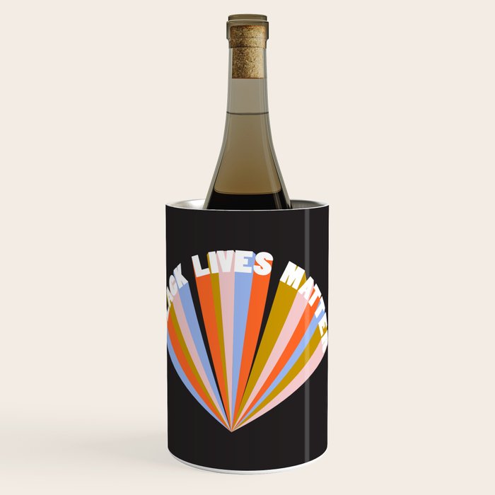 Black Lives Matter Wine Chiller Gallery Image 1