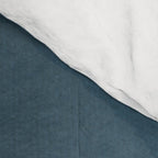 Terracotta Navy Color Block Artwork Comforter Gallery Image 4