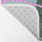 T-Rex the Hula Dancer in Green Bath Mat Gallery Image 2