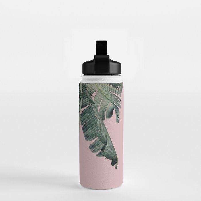 Banana Leaf Blush Water Bottle Gallery Image 2