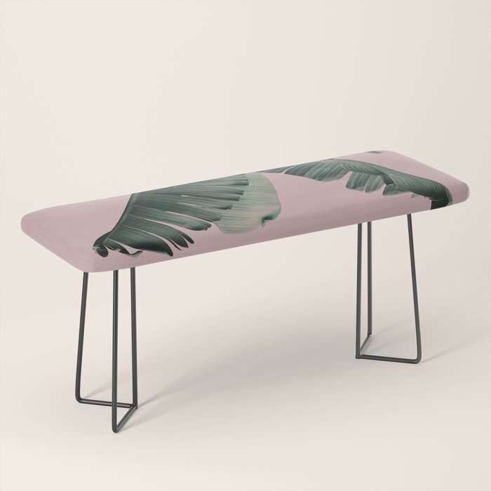 Banana Leaf Blush Bench Gallery Image 1