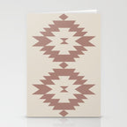 Southwestern Minimalism - Neutral Rose Beige Stationery Card Gallery Image 2