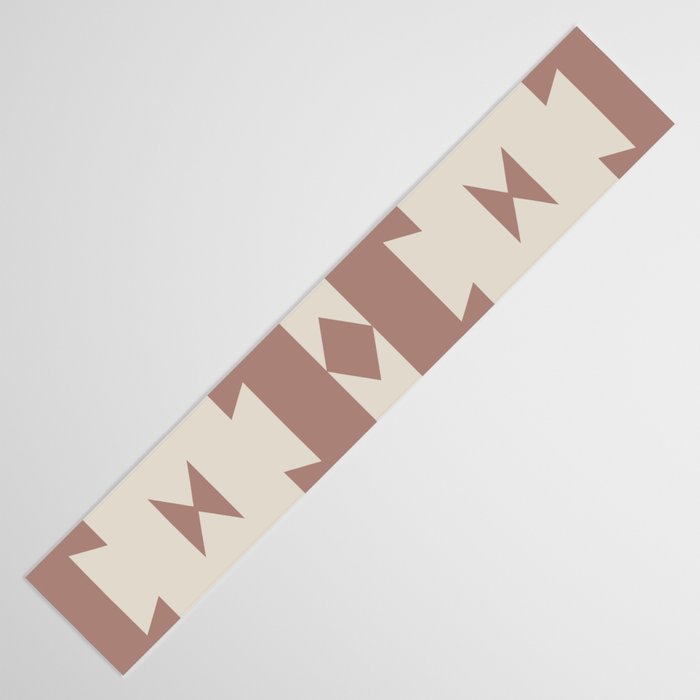 Southwestern Minimalism - Neutral Rose Beige Table Runner Gallery Image 3