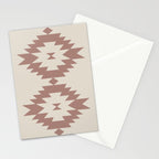 Southwestern Minimalism - Neutral Rose Beige Stationery Card Gallery Image 2