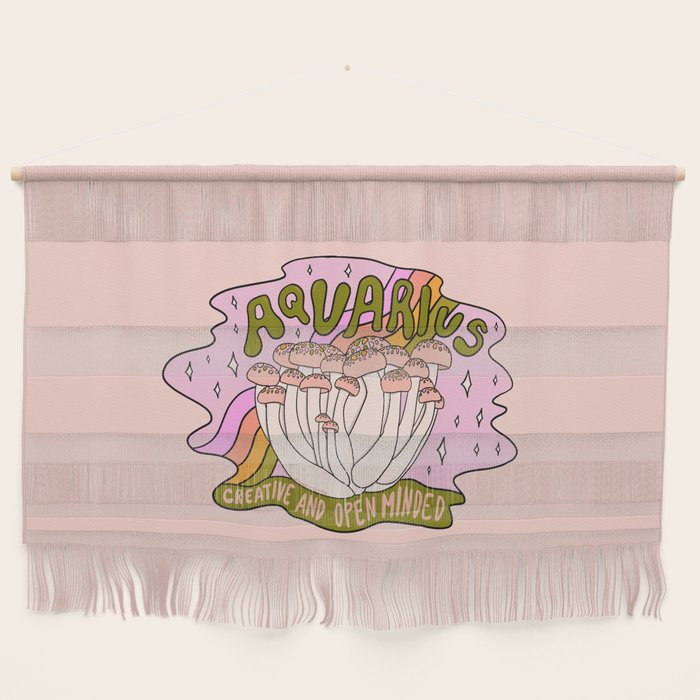 Aquarius Mushroom Wall Hanging Gallery Image 1