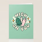 HIGH ON YOU Stationery Card Gallery Image 2