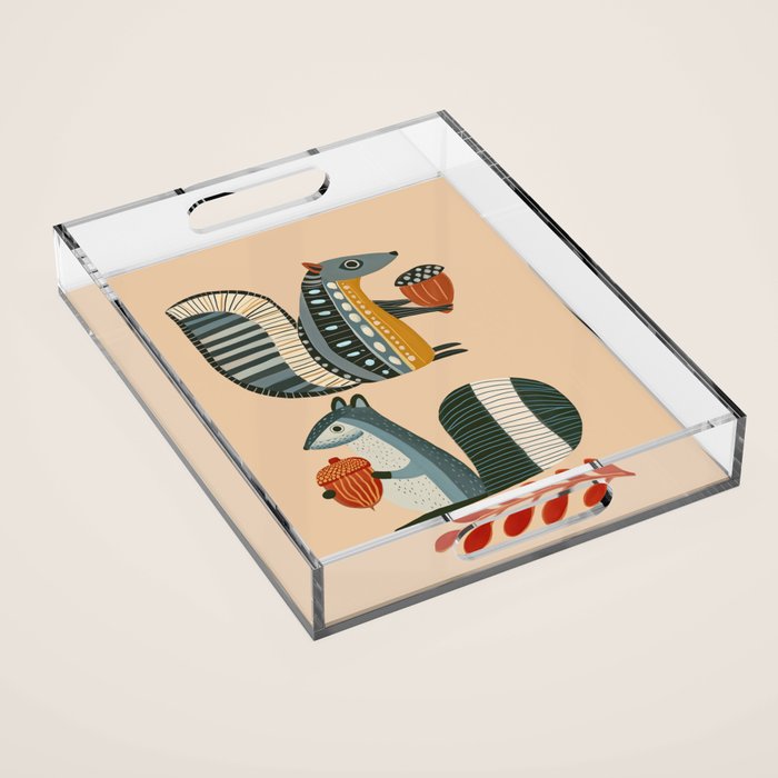Little Forest Friends Acrylic Tray Gallery Image 1