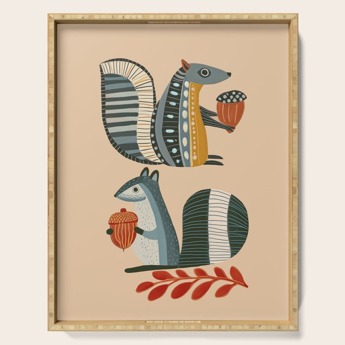 Little Forest Friends Serving Tray Gallery Image 1