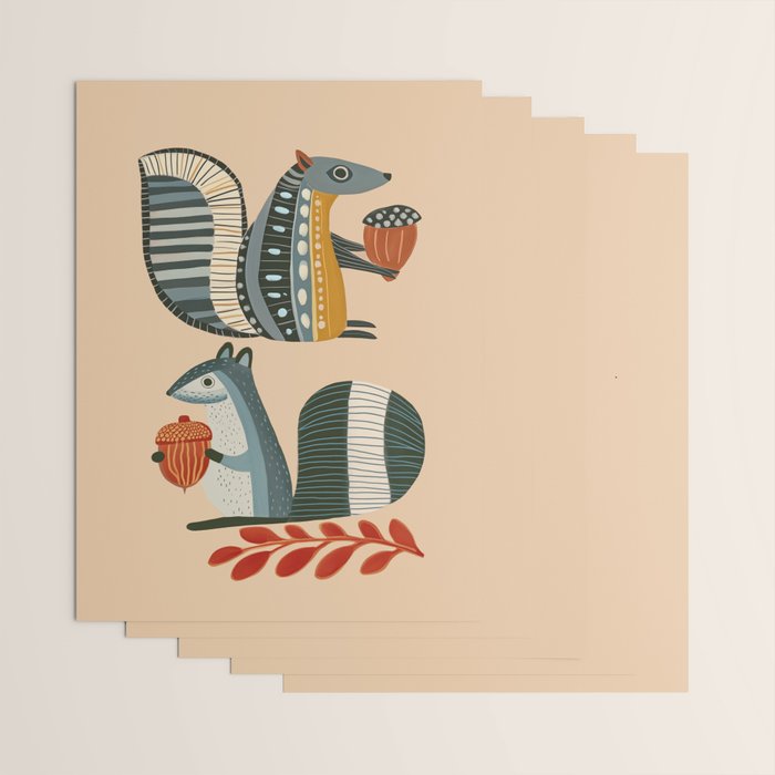 Little Forest Friends Wrapping Paper Gallery Image 3