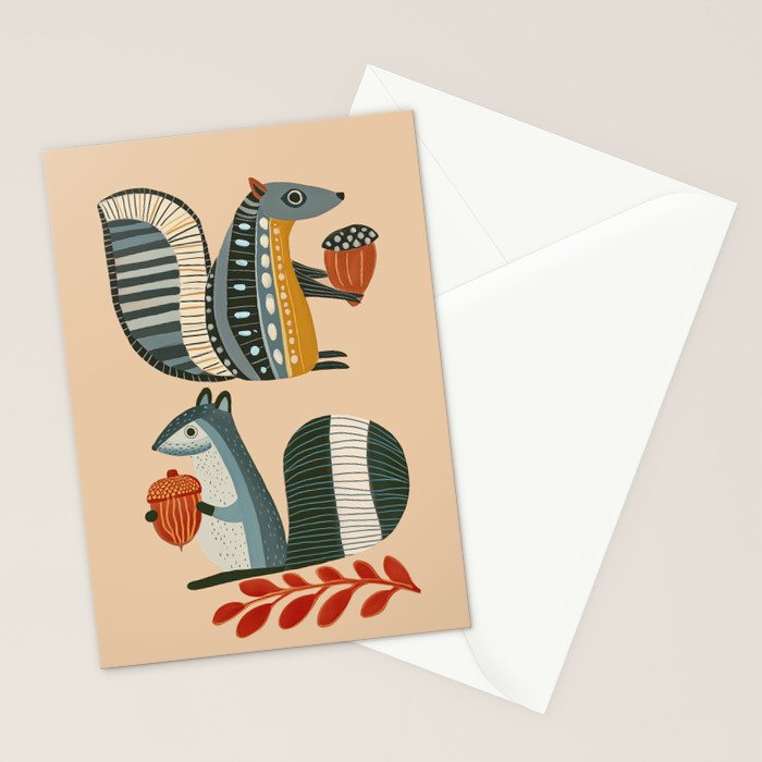 Little Forest Friends Stationery Card Gallery Image 2