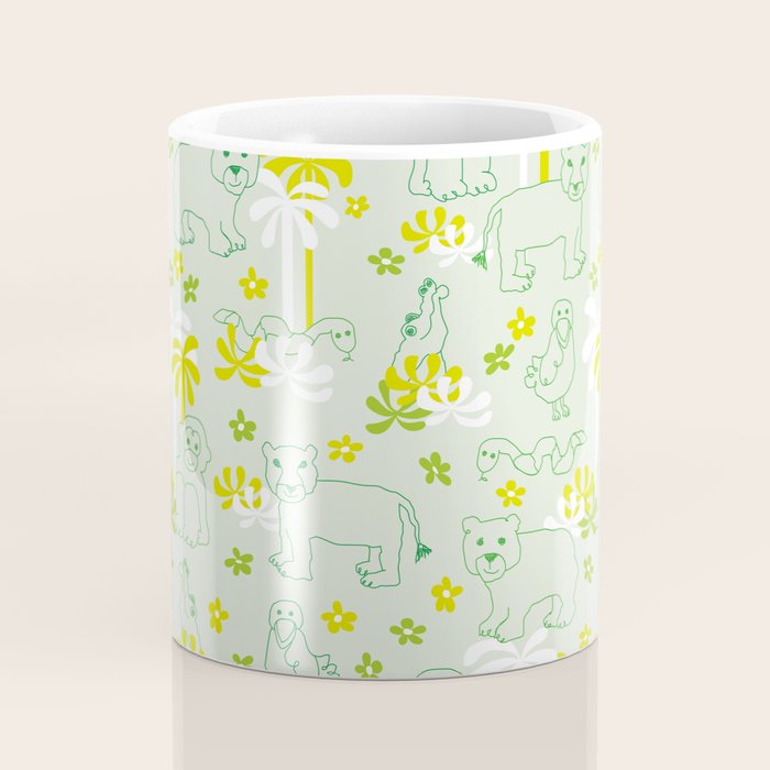 Green safari Coffee Mug Gallery Image 4