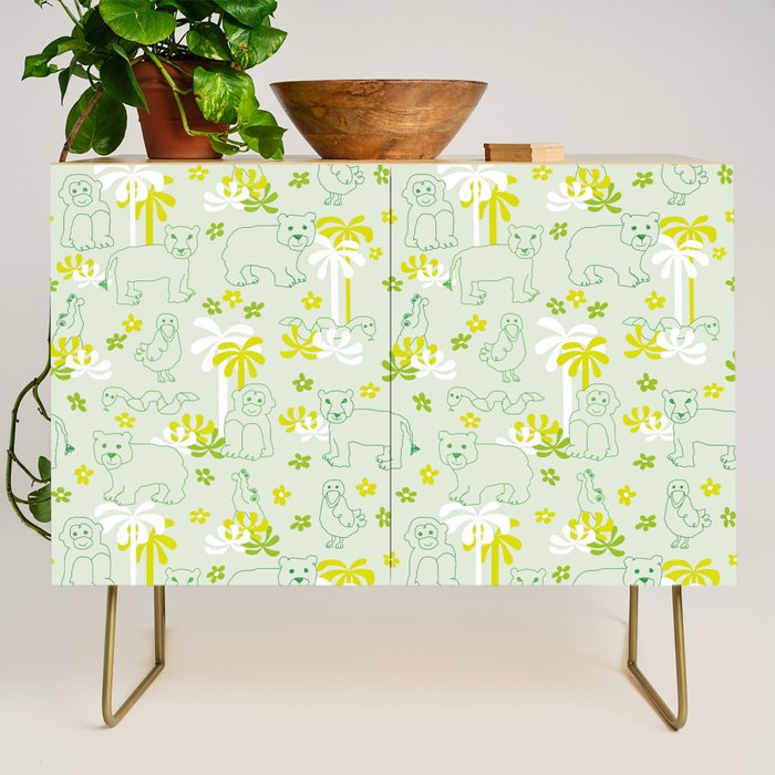 Green safari Credenza Gallery Image 1