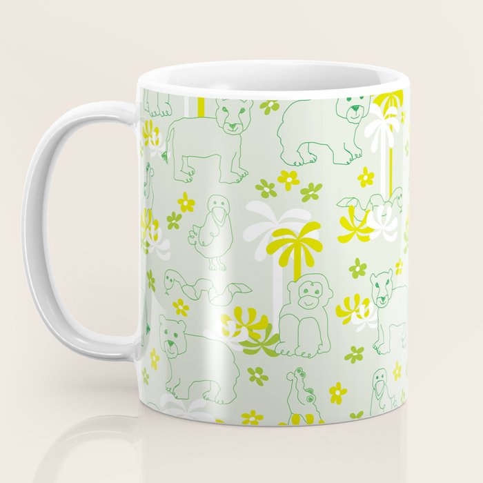 Green safari Coffee Mug Gallery Image 3
