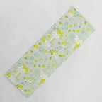 Green safari Yoga Mat Gallery Image 1
