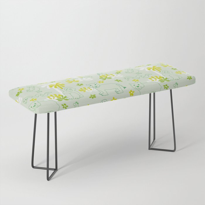 Green safari Bench Gallery Image 1