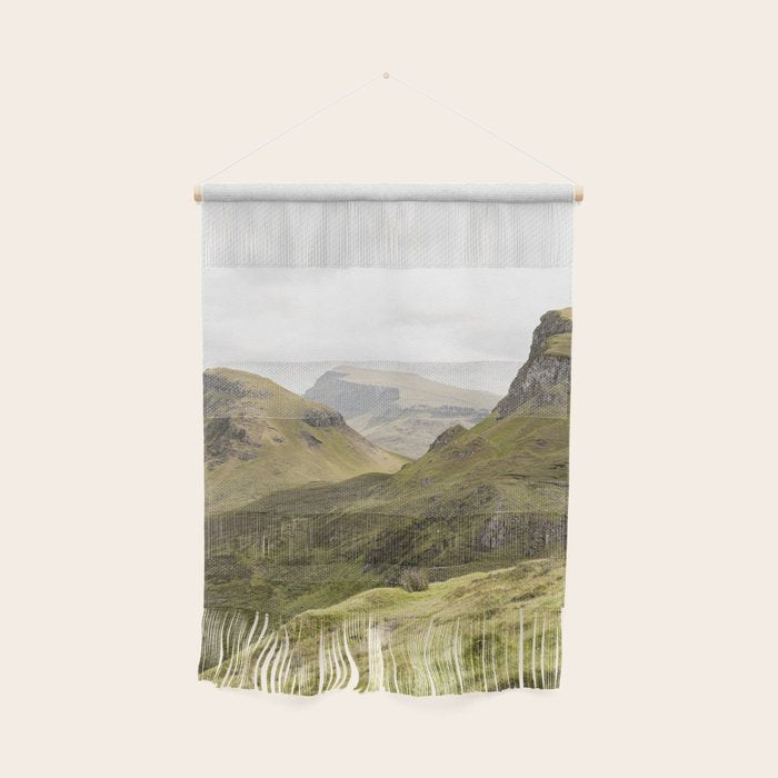 Quiraing Landscape | Nature Travel Photography Art Print | Isle of Skye in Scotland Wall Hanging Gallery Image 1