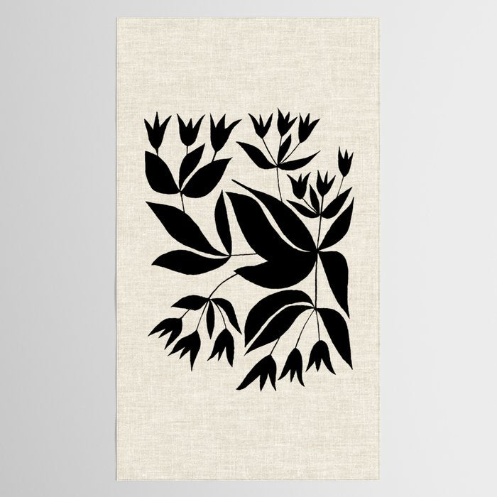 Vining Bell Flower Tablecloth Gallery Image 2