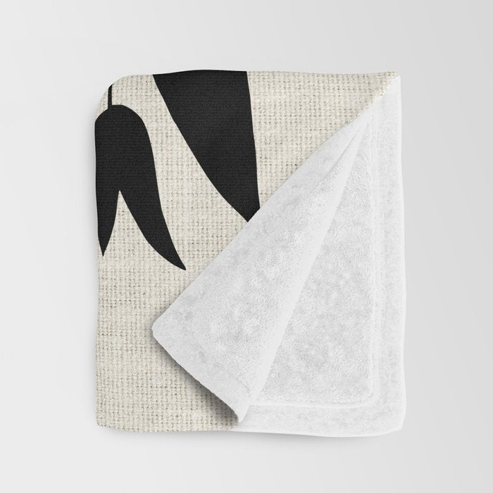Vining Bell Flower Throw Blanket Gallery Image 3