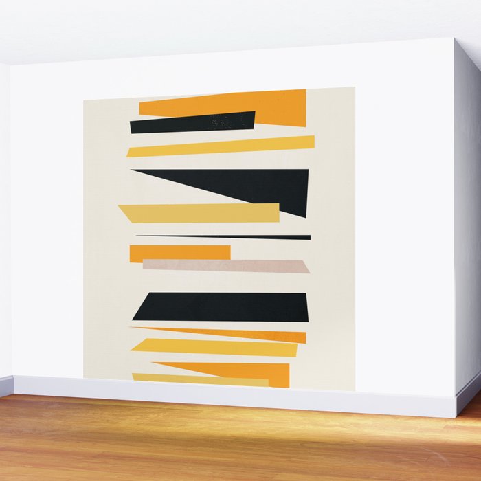 Abstract Minimal Shapes 97 Wall Mural Gallery Image 2