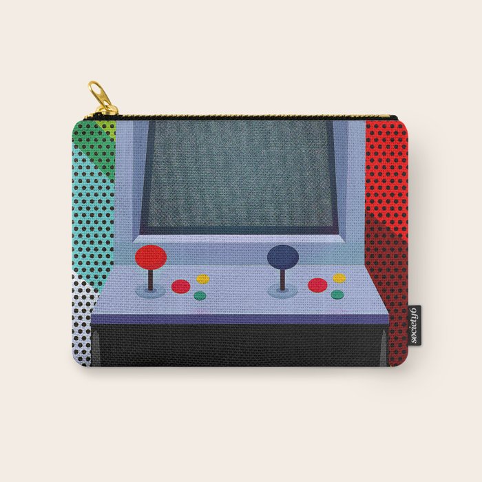 Retro Arcade Joystick Video Game Carry All Pouch Gallery Image 1