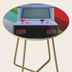 Retro Arcade Joystick Video Game Side Table Gallery Image 2