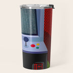 Retro Arcade Joystick Video Game Travel Mug Gallery Image 2