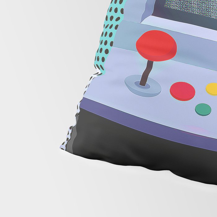 Retro Arcade Joystick Video Game Pillow Sham Gallery Image 4