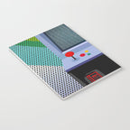 Retro Arcade Joystick Video Game Notebook Gallery Image 3