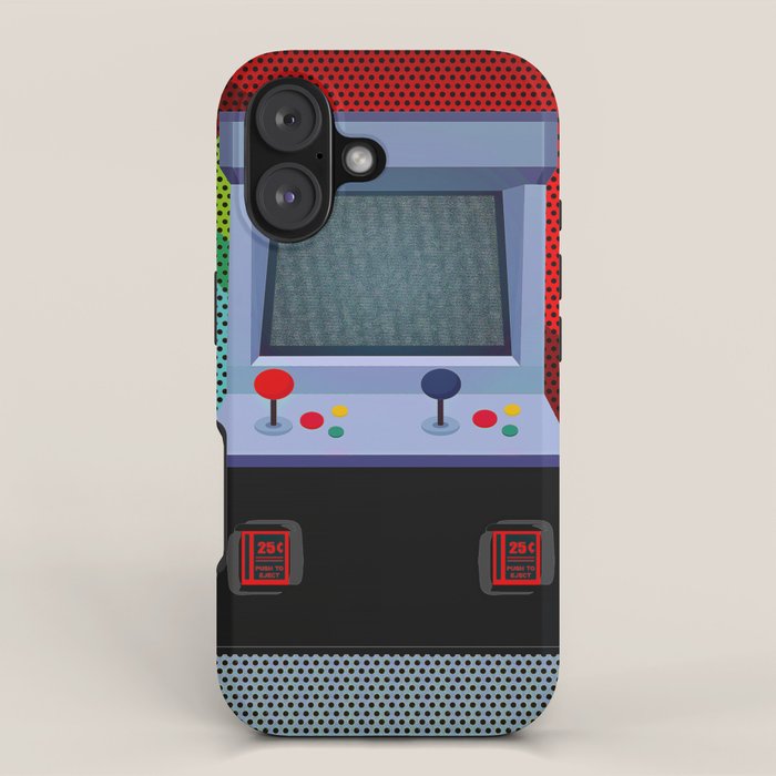 Retro Arcade Joystick Video Game iPhone Case Gallery Image 1