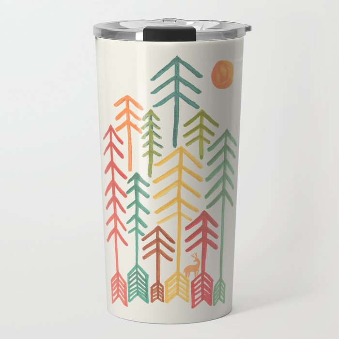 Arrow forest Travel Mug Gallery Image 1