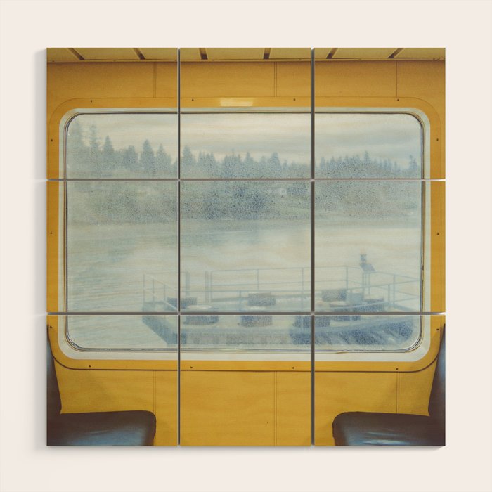 Bainbridge Ferry Wood Wall Art Gallery Image 1