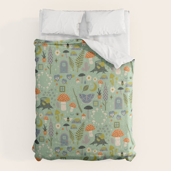 Fairy Garden Duvet Cover Gallery Image 1