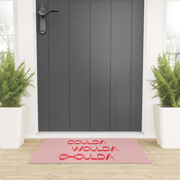 Coulda Woulda Welcome Mat Gallery Image 3