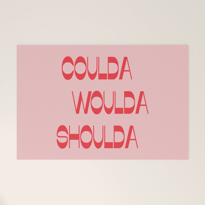 Coulda Woulda Welcome Mat Gallery Image 1