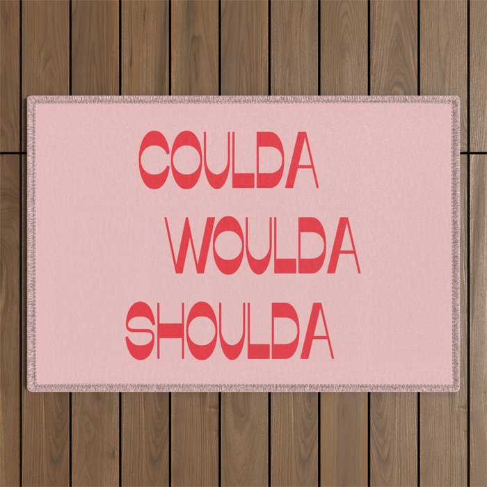 Coulda Woulda Outdoor Rug Gallery Image 1
