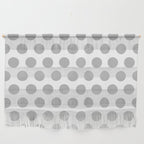 Gray and White Polka Dots 771 Wall Hanging Gallery Image 1