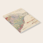 Vintage Geological Map of South Carolina (1883) Notebook Gallery Image 2