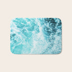 Perfect Sea Waves Bath Mat Gallery Image 1