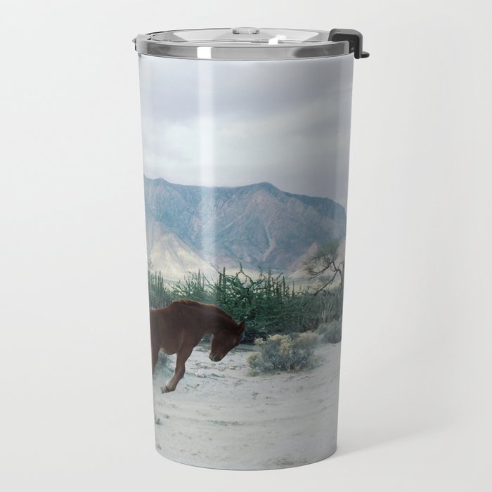 Bucking in Baja Travel Mug Gallery Image 2